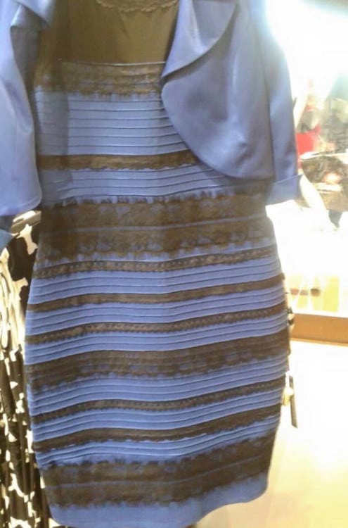 You are currently viewing The great end of the age debate is the dress black and blue or white and gold?